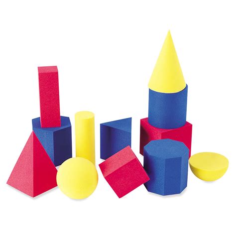 Soft Foam Geometric Shapes By Learning Resources Ler6120 Primary Ict