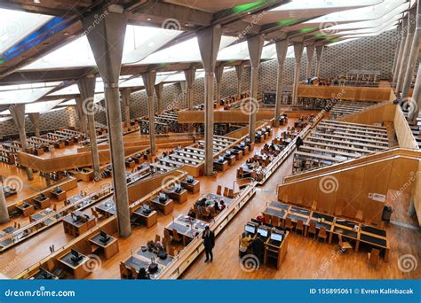Library Of Alexandria In Alexandria Egypt Editorial Photo Image Of