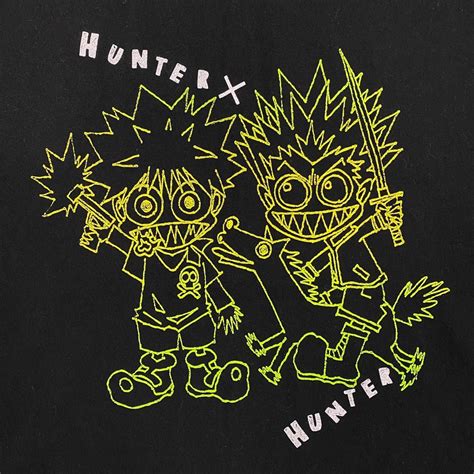 Baju Anime Hunter X Hunter Weekly Jump 50th Anniversary T Shirt Japan