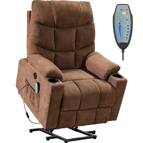 Lift Chair Electric Recliner With Side Pocket And Cup Holders Usb
