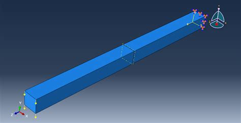 Point Load On A Cantilever Beam In Abaqus ~ Finite Element