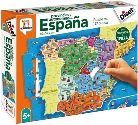 Los Mejores Puzzles Del Mapa De España