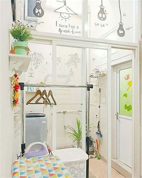 23 Tiny Laundry Room With Nature Touches Homemydesign Room Design