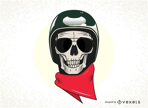 Skull With Military Helmet Vector Vector Download