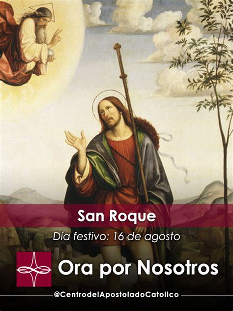 San Roque — Catholic Apostolate Center Feast Days