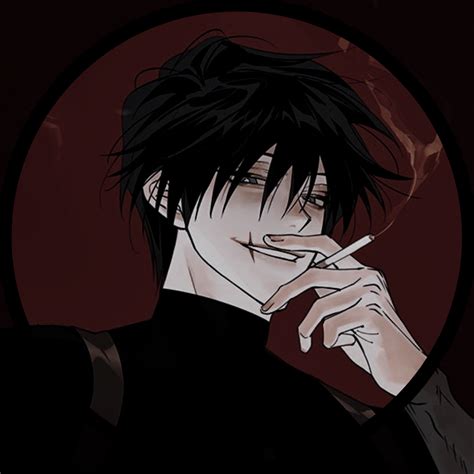 Profile Anime Art Dark Dark Anime Guys Gothic Anime