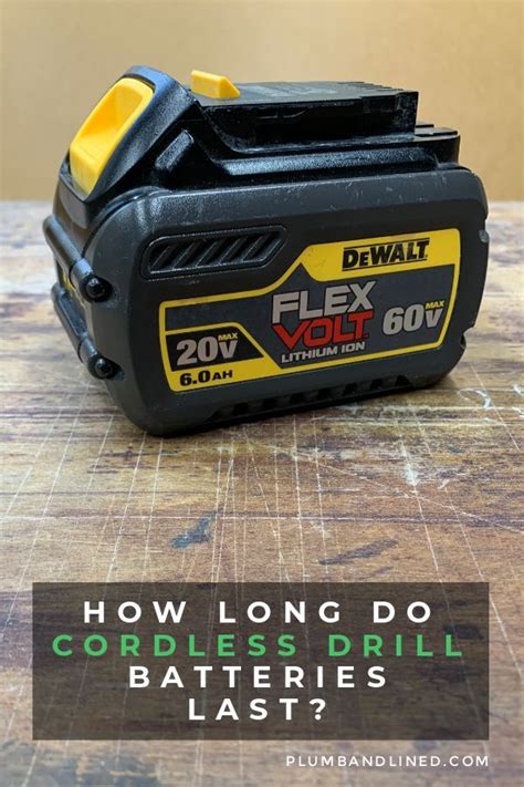 If you charge a cellphone once a day, for example, the battery would last for more than a year in ideal conditions. How Long Do Cordless Drill Batteries Last? in 2020 ...