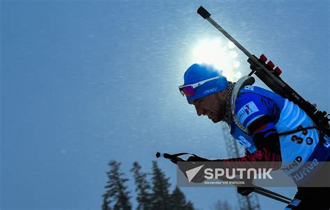 Sweden Biathlon Worlds Individual Competition Men Sputnik Mediabank
