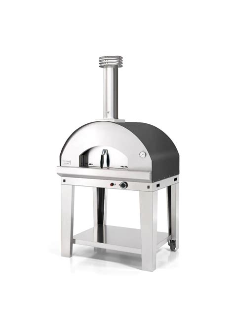 Mangiafuoco Large Fontana Pizza Oven With Cart Outdoor Living