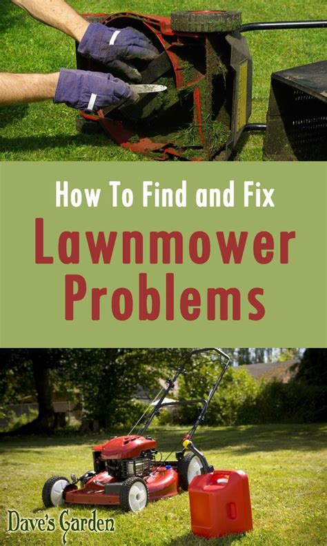 Investigate And Troubleshoot Lawnmower Problems Lawn Mower Mower Lawn