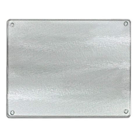 Counterart Clear Tempered Glass Counter Saver Cutting Board 15 Inch By 12 Inch Made In The Usa