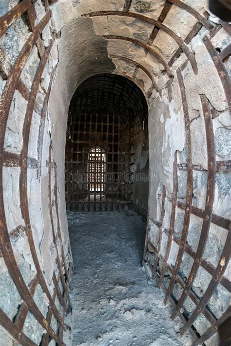 Yuma Territorial Prison Deteriorating Cells Editorial Stock Photo