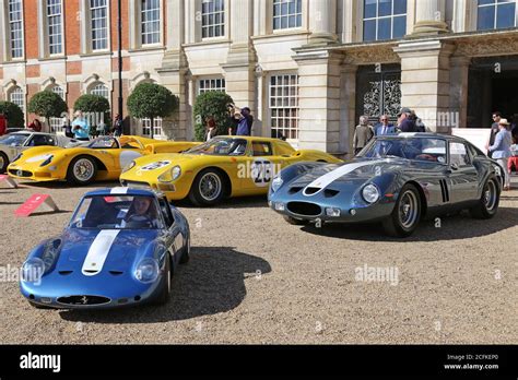 Junior Ferrari 250 Gto With Its Big Brother Concours Of Elegance