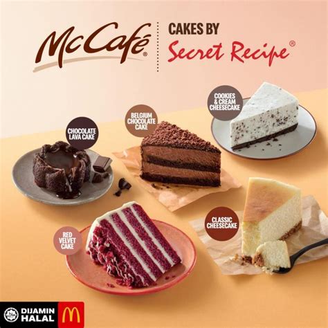 With 6 inch pans, your cakes will be thicker giving you a very tall cake. McDonald's McCafe Cakes by Secret Recipe