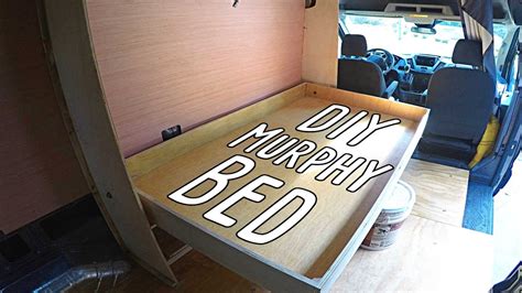 Cargo Van Conversion Murphy Bed Part Three Youtube