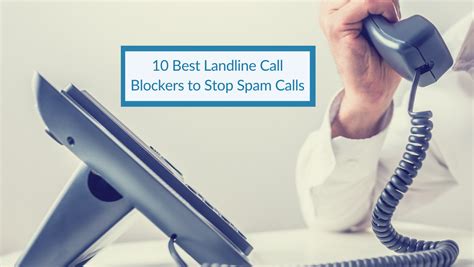 10 Best Landline Call Blockers To Stop Spam Calls Cpr Call Blocker