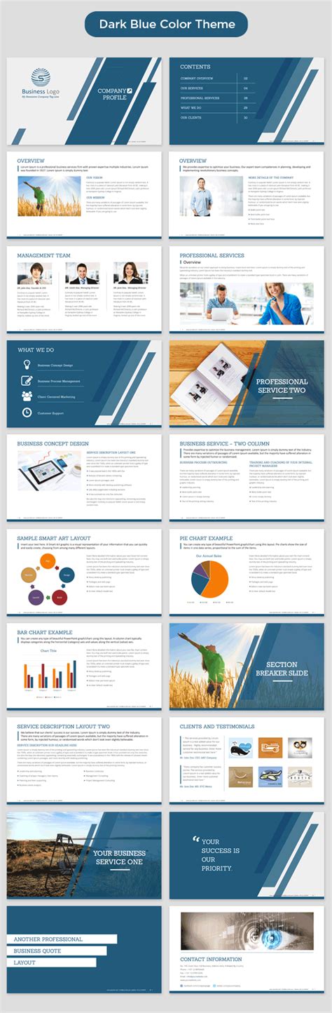 Free powerpoint templates download takes just a few seconds and does not cause difficulties. Company Profile PowerPoint Template - 350+ Master PPT Slide Templates