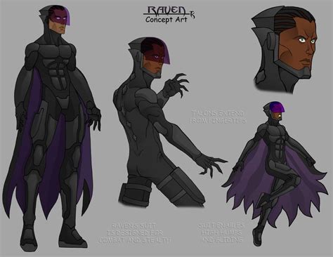Raven Concept By Remortal On Deviantart Superhero Art Projects