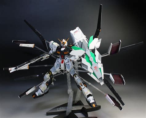Mg 1100 Nu Gundam Ver Ka Painted Build Gundam Kits Collection News