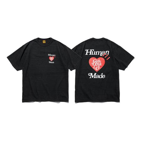 Human Made X Girls Dont Cry Complexcon Exclusive T Shirt Blackhuman