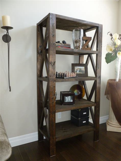 Rustic Bookcase Ana White