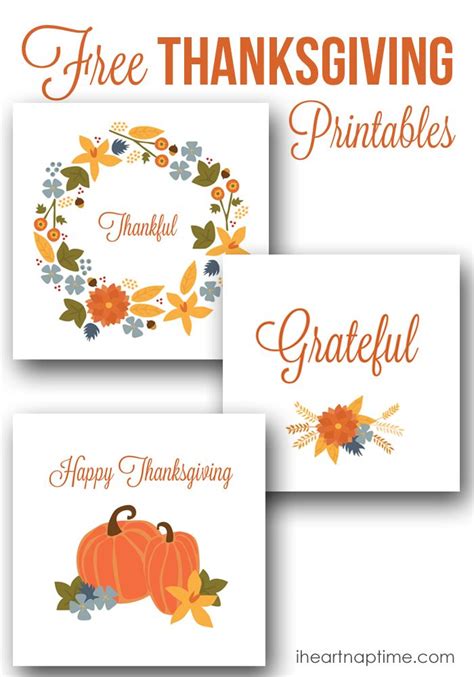 Free Printable Thanksgiving Decorations Web These Oh So Pretty