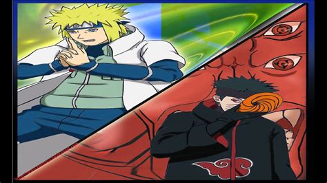 So instead of using kamui to let minato in chapter 502 from page 8, tobi fought with minato. Minato vs Tobi - Bleach vs Naruto - YouTube