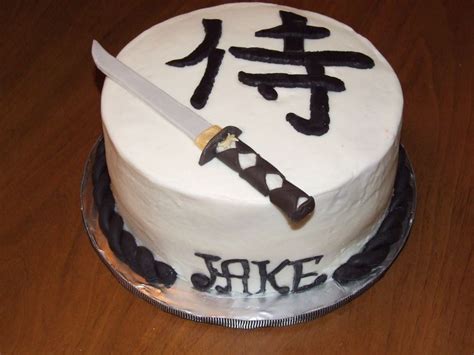 For another decadent dessert, try my white chocolate mousse. Samurai Cake | Cake, Ninja cake, Cupcake cakes