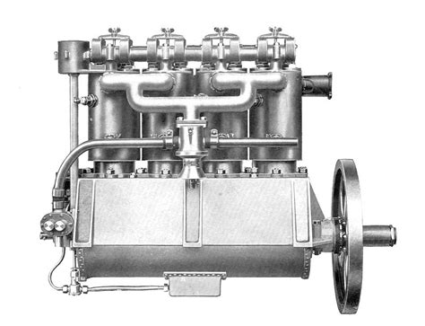 Greens 4 Cylinder Aerial Engine Rankin Kennedy Modern Engines Vol