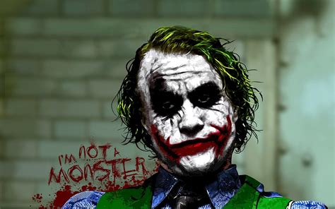This wallpaper symbolizes the iconic line of the joker in the shape of the master criminal himself. Heath Ledger Joker Wallpaper 1024x768 ·① WallpaperTag