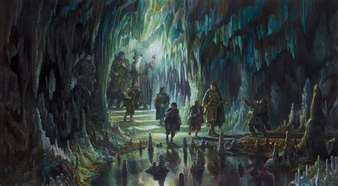 Artstation The Fellowship Of The Ring In Moria
