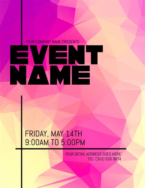 Event Flyer Template Postermywall