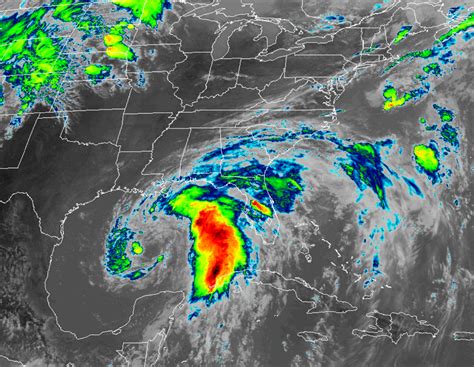 Tropical Storm Cristobal Heads To Us Gulf Coast