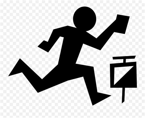 Orienteering Running Check Point Sports Messenger Clipart Emojiroad