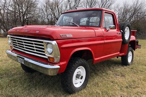 1967 Ford F 100 Swb Flareside 4x4 For Sale On Bat Auctions Closed On