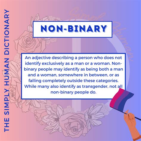 Adjectives Used To Describe Non Gender Binary Individuals