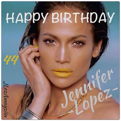 Happy Birthday Jennifer Lopez Happy Birthday Music Book