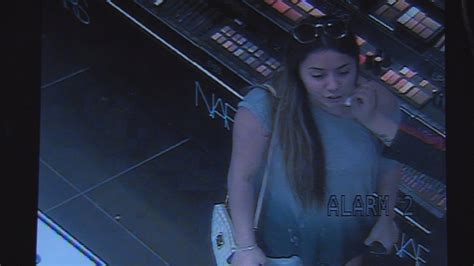 Caught On Camera Woman Steals 175 Worth Of Makeup