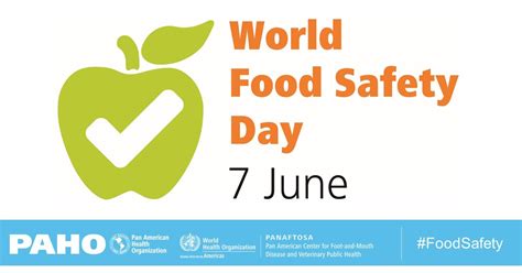 world food safety day 2020 paho who pan american health organization