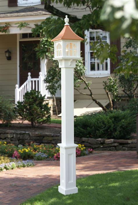 Bringing A Rustic Feel With Wooden Lamp Post Lamp Ideas