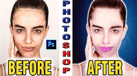 Photoshop Acne Removal From Face Photo Retouching And Editing Youtube