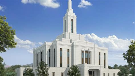church of jesus christ of latter day saints releases new idaho temple artist rendering