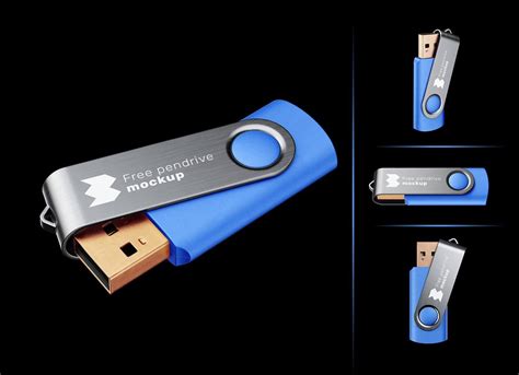Download Free USB Pen Drive Mockup PSD Set in 2020 | Pen drive, Usb, Mockup psd