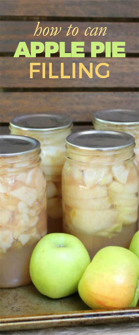10 ways to use a can of apple pie filling (besides the obvious) by pillsbury kitchens. How to Can Apple Pie Filling | Canned apples, Pie filling ...