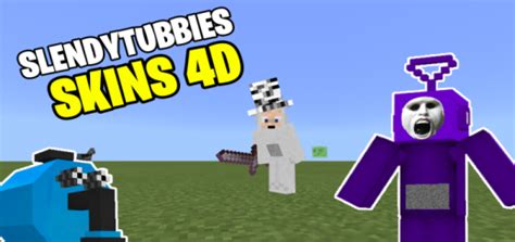 Slendytubbies Skins 4d Minecraft Pe Addonmod 1164002 11610055