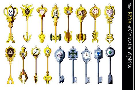 Celestial Spirit Gate Keys Are Magical Keys That Can Be Used To Summon