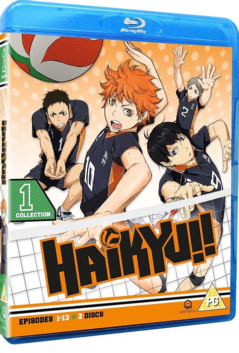 Haikyu Season 1 Collection 1 2 Disc Blu Ray Import Film