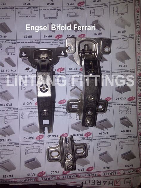 Engsel Sendok Bi Fold Pintu Sudut - Lintang Fittings