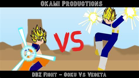 Dbz Fight Goku Vs Vegeta Stick Nodes Youtube