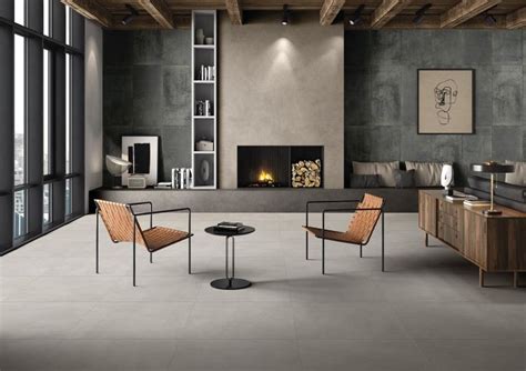 I would like to install cement tiles. Absolute Cement Grey - porcelain tile Absolute Series ...